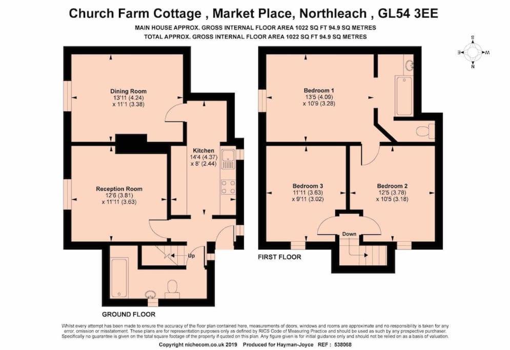 Church Farm Cottage 切尔滕纳姆 外观 照片